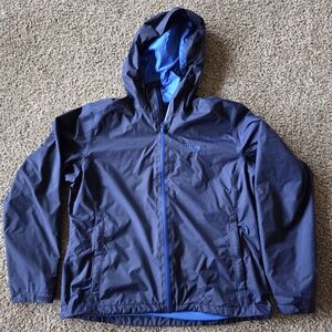 Mountain Hardware Dark Blue Hooded Shell